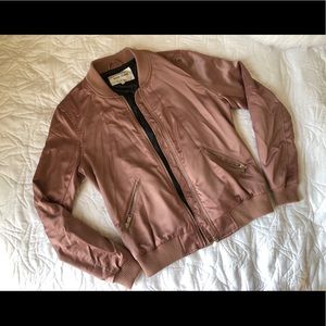 Pink Bomber Jacket
